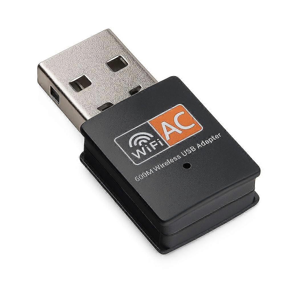 Dual Band WiFi Adapter AC600 2.4GHz/5GHz 802.11AC USB Wireless Network Dongle Windows And Mac OS X Compatibility