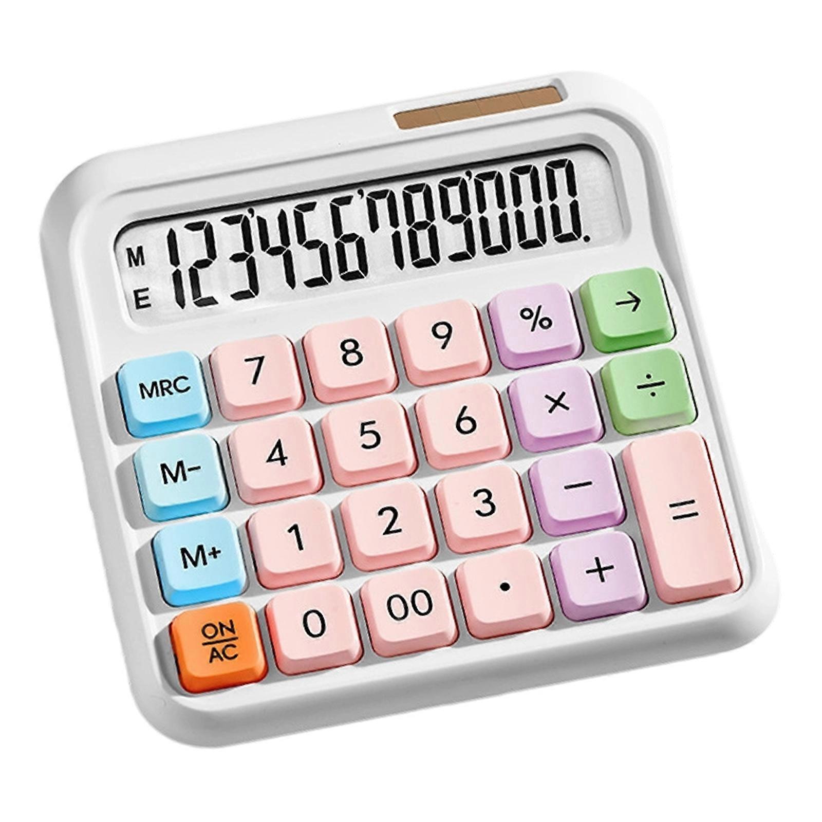 Ergonomic Flexible Calculator 12 Digit Display Anti Slip Base Solar Charging Lightweight Design Long-lasting Controls Perfect For Professionals Daily