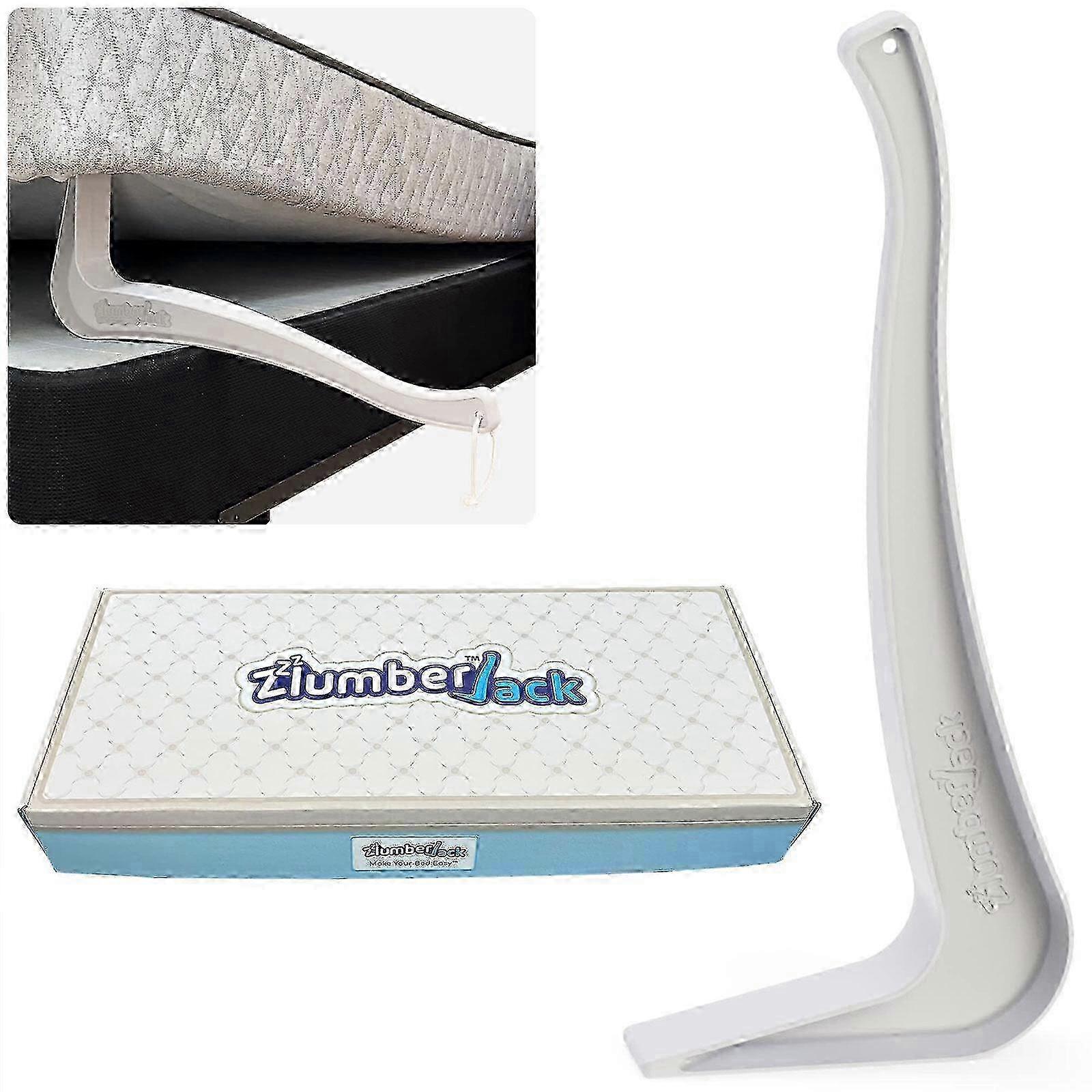 f The Ultimate Mattress Lifting Tool - Ergonomic Under Mattress Wedge Elevator for Changing Sheets, Effortless Bed Making, New