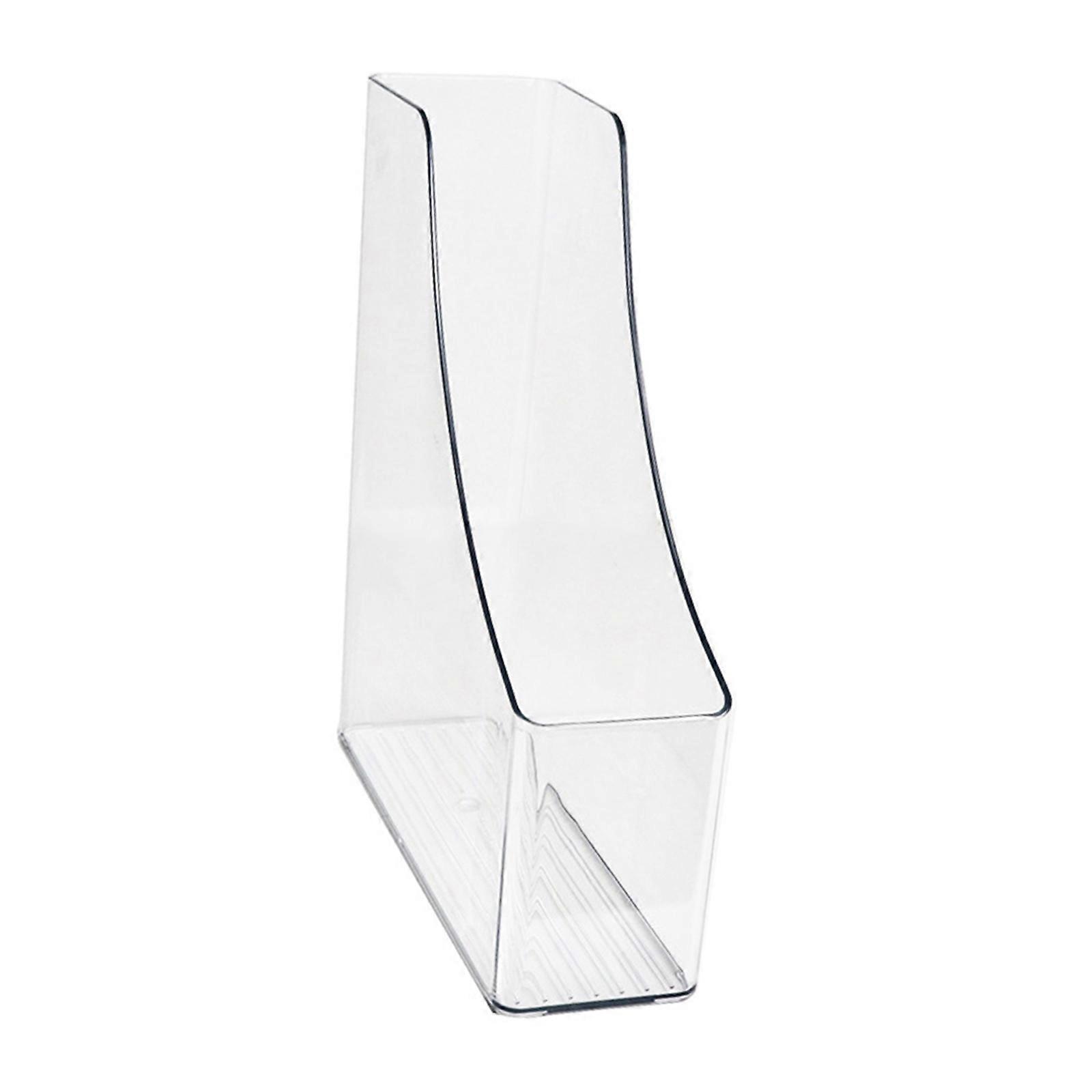 Desktop Bookends Clear Book Ends Magazine Stand Document Organizers Space Saving Magazine Stand Book End for Office Multicolor