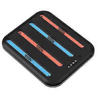 per interruttore 2 maniglia sinistra e destra base di ricarica per joy con interruttore 2 maniglia quad base di ricarica con luce a led nero
