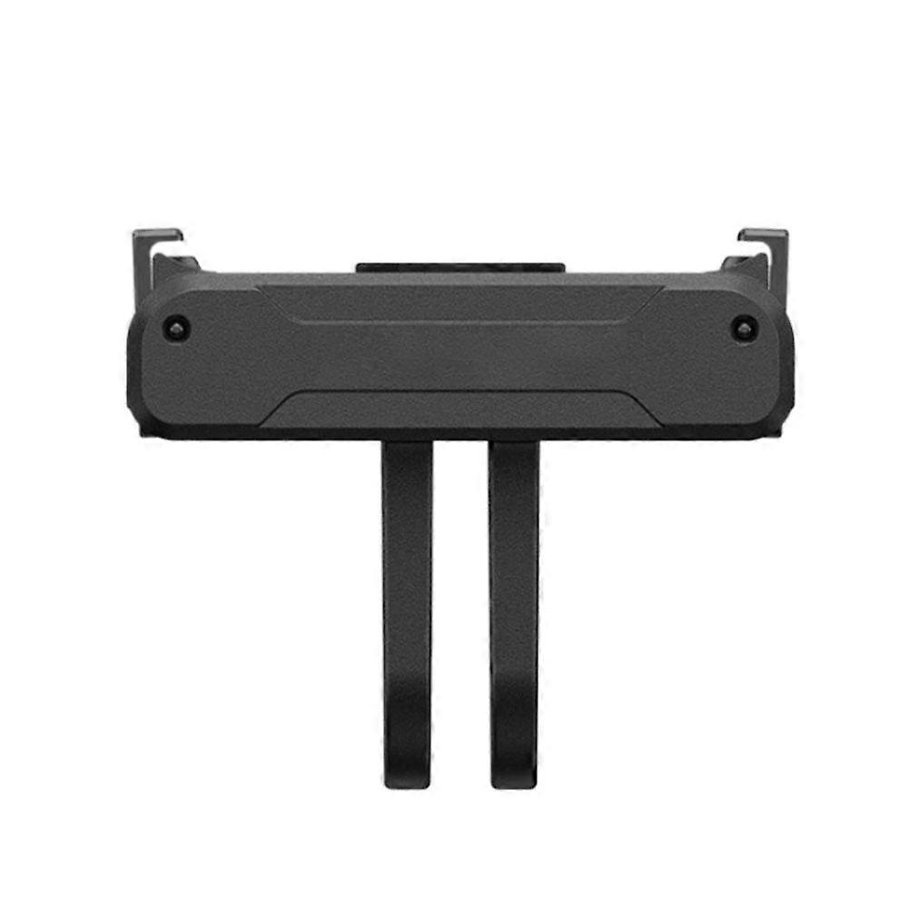 For DJI Action 6 Quick Release Base Adapter Magnetic Two-Prong Holder with Strong Suction Stable Lock Anti Vibration Silicone Pad