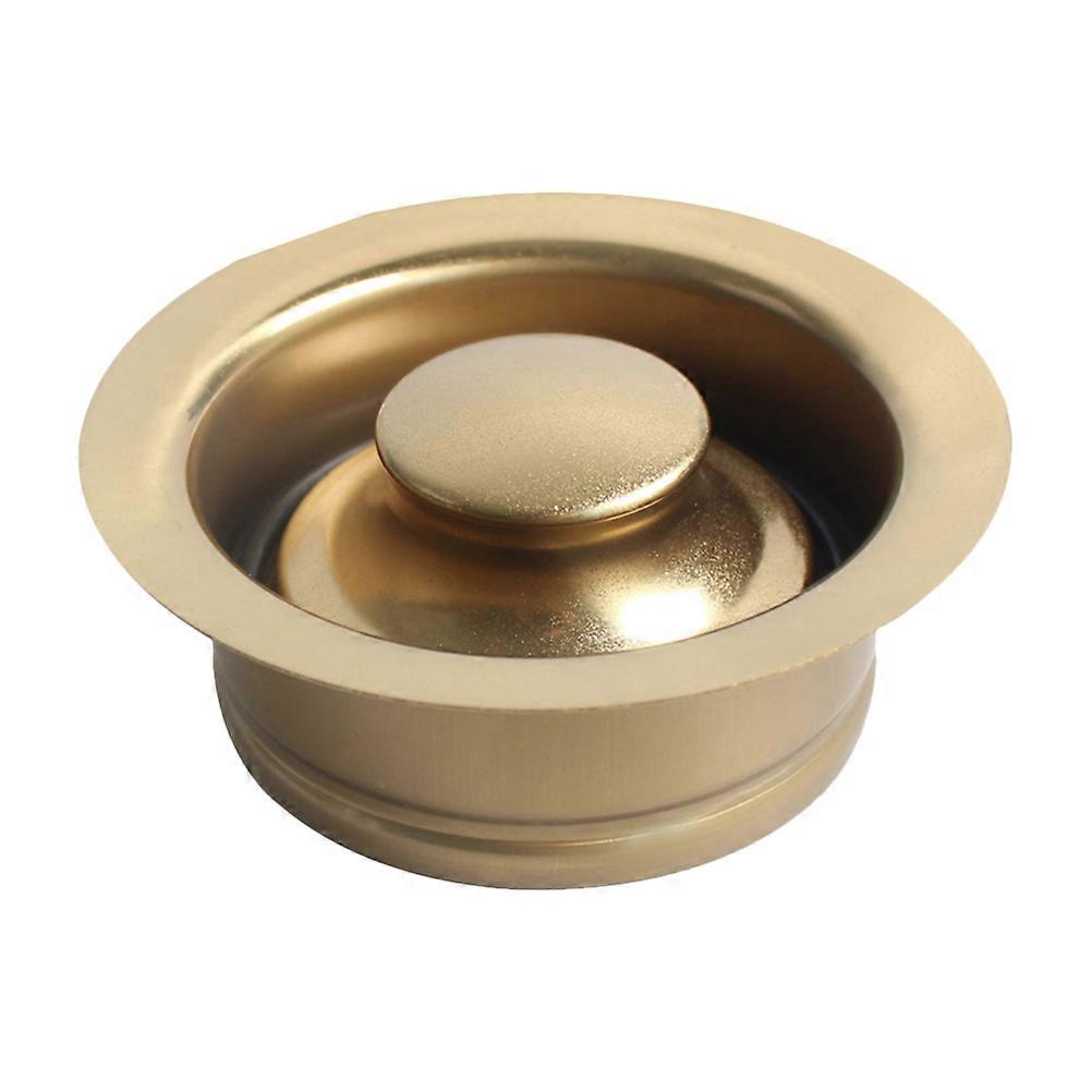 Garbage Disposal Flange Replacement For Kitchen Sink Drain Openings 11.4X11.4X4.2CM Golden Rust-proof 1Pack