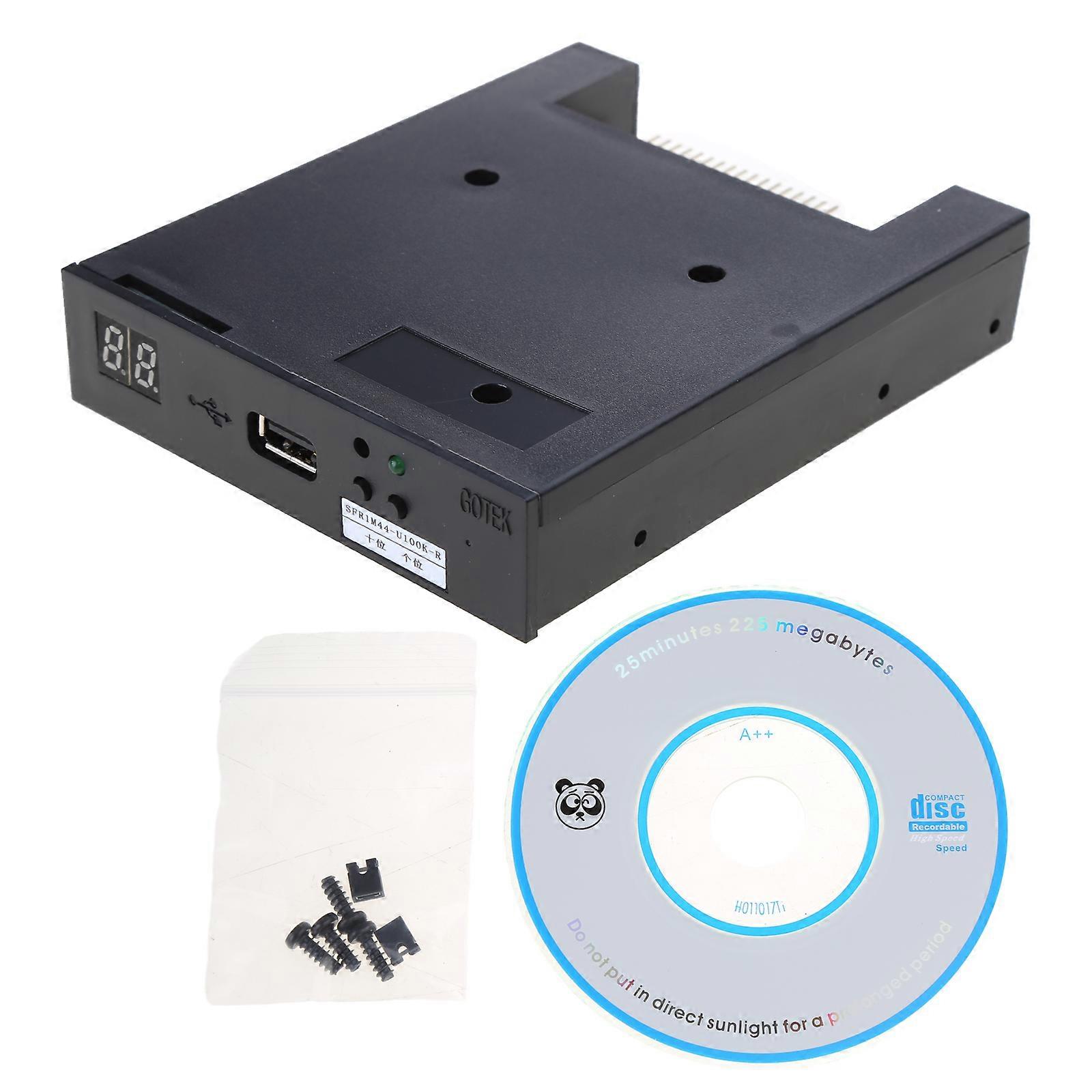 3,5" externí disketová mechanika SFR1M44-U100K-R 1,44MB USB SSD emulátor disketové mechaniky 32bitový CPU Korg Roland elektrické varhany vícebarevná