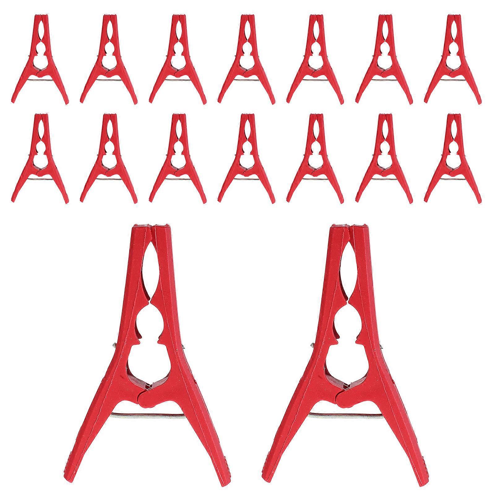 Plastic Plant Support Clips for Vegetable and Fruit Vine Fixing 50Pcs