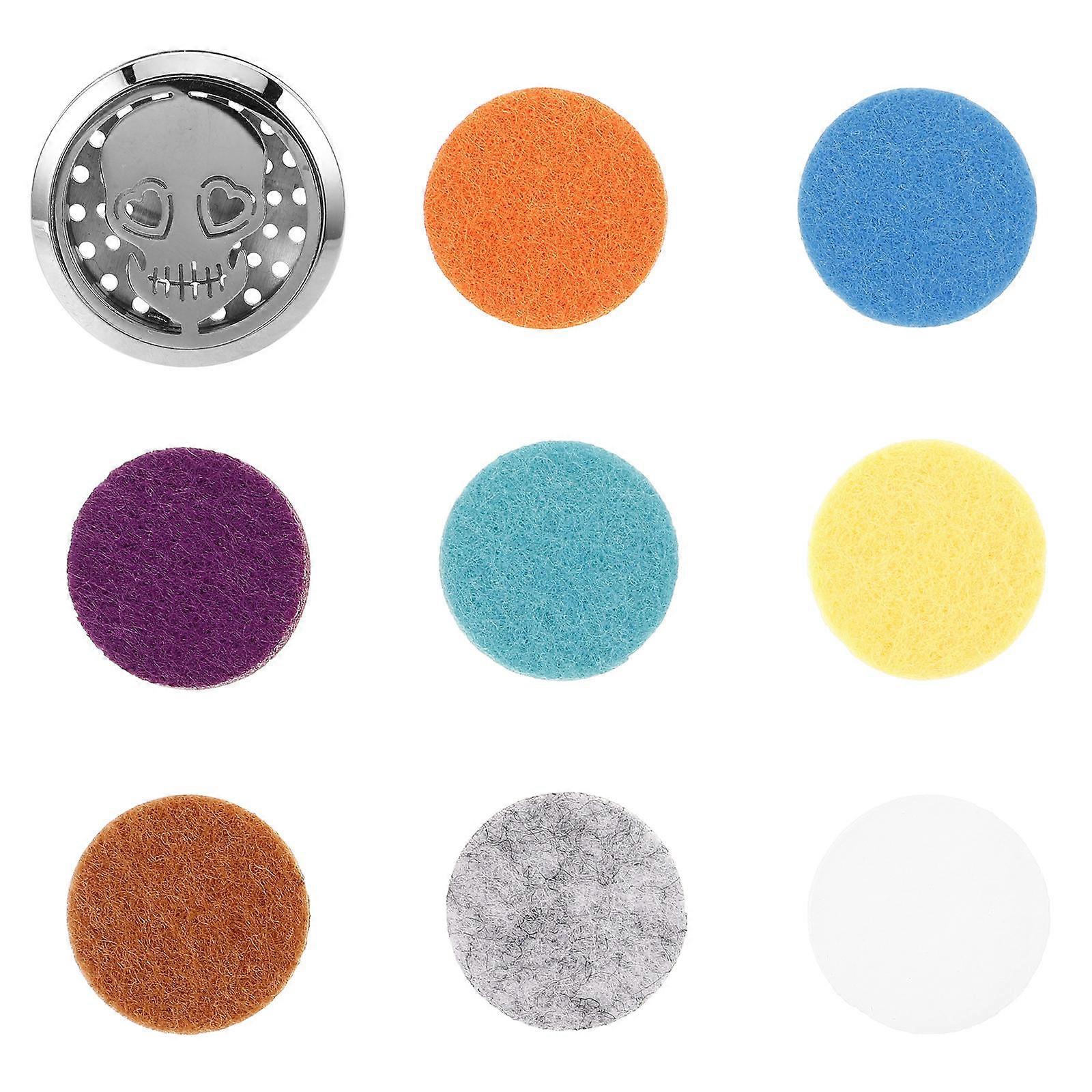 Car Diffuser Outlet Clip Skull Pattern Car Air Outlet .80X3.00X0.80CM 1Pack