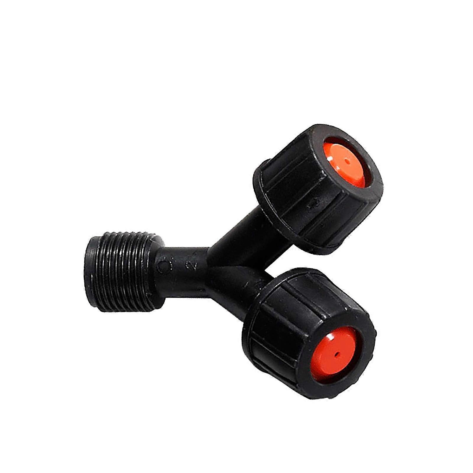 Water Sprinklers Sprayer Nozzle Tips 6 Types Hollow Adjustable Nozzle, compatible with Knapsack Pump & Orchard Nozzle Replacement