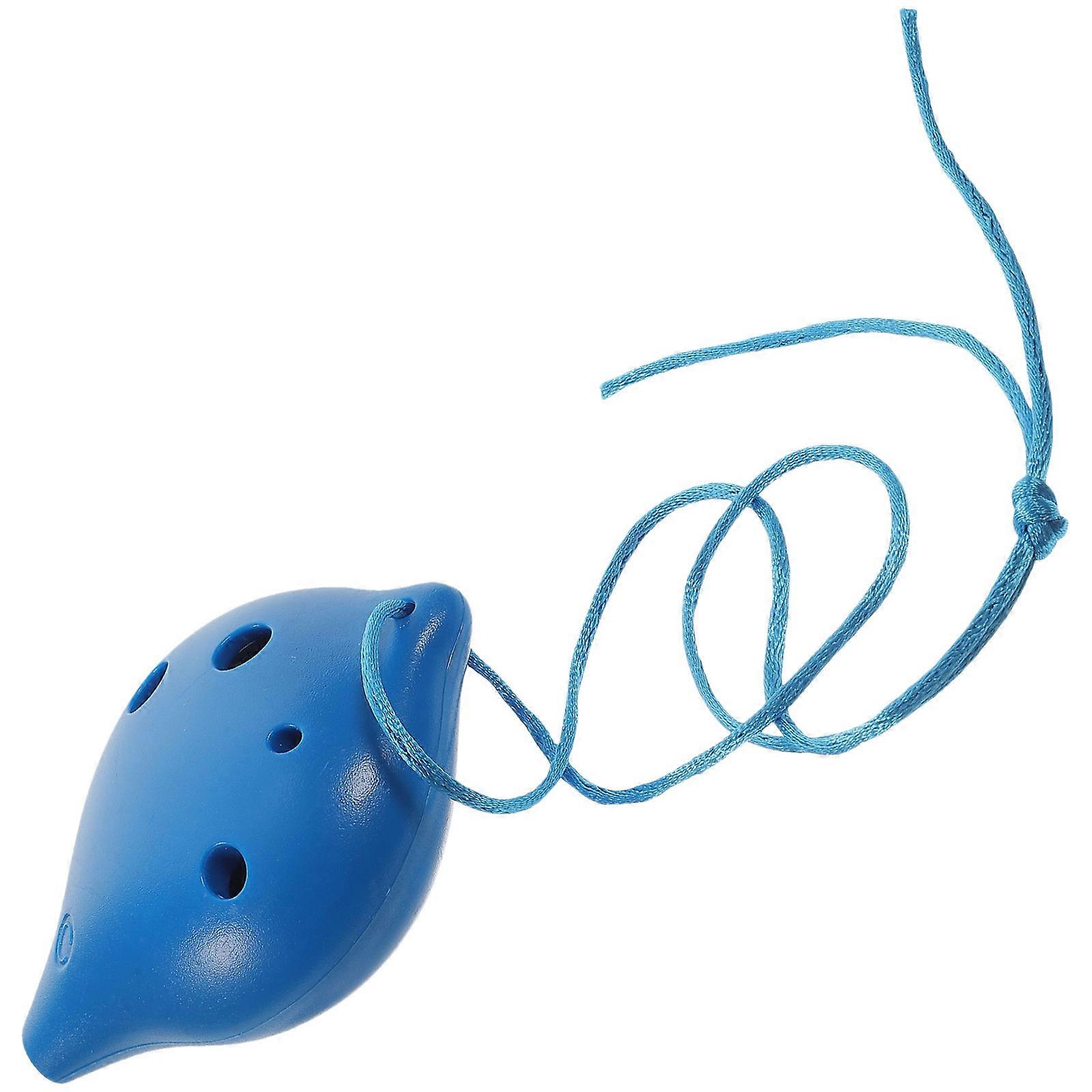 Beginner Plastic Ocarina Beginner Musical Instrument Practice 6-hole Ocarina