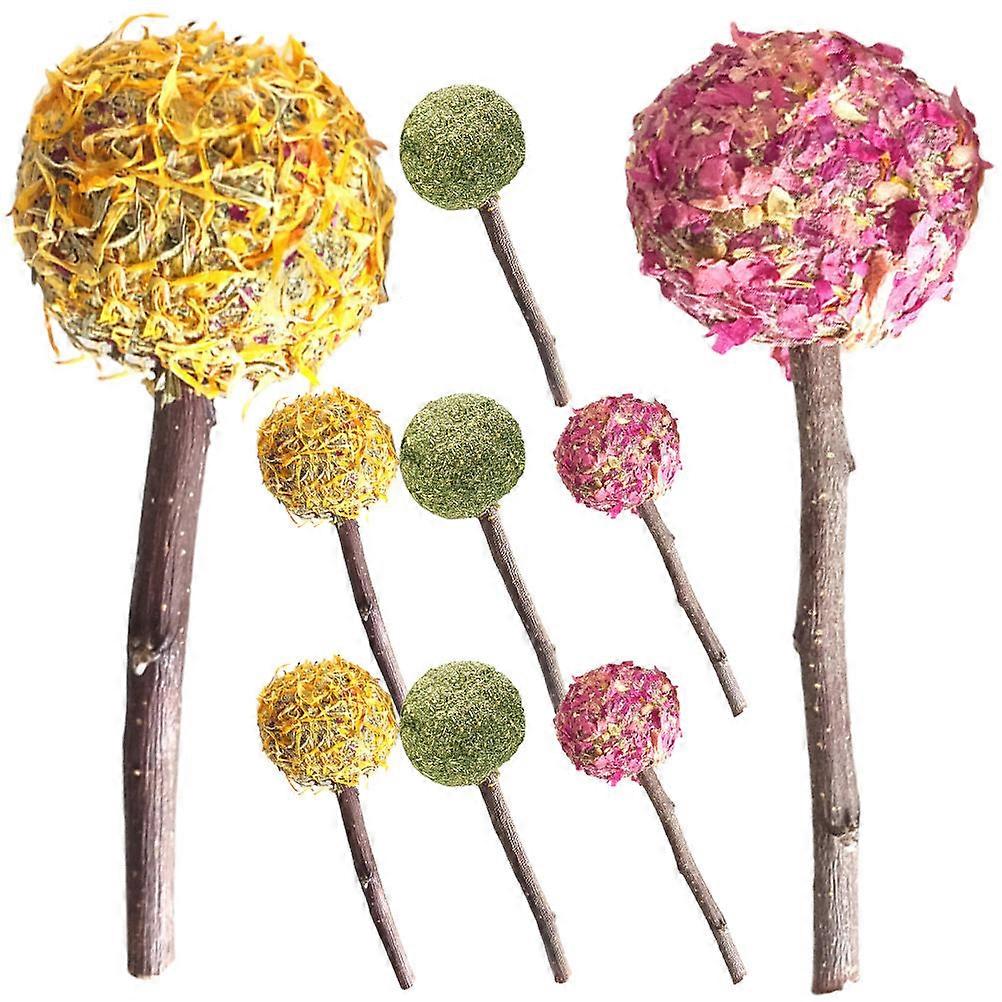 Bunny Chew Toys Rabbit Chewing Stick for Small Animals 36Pcs