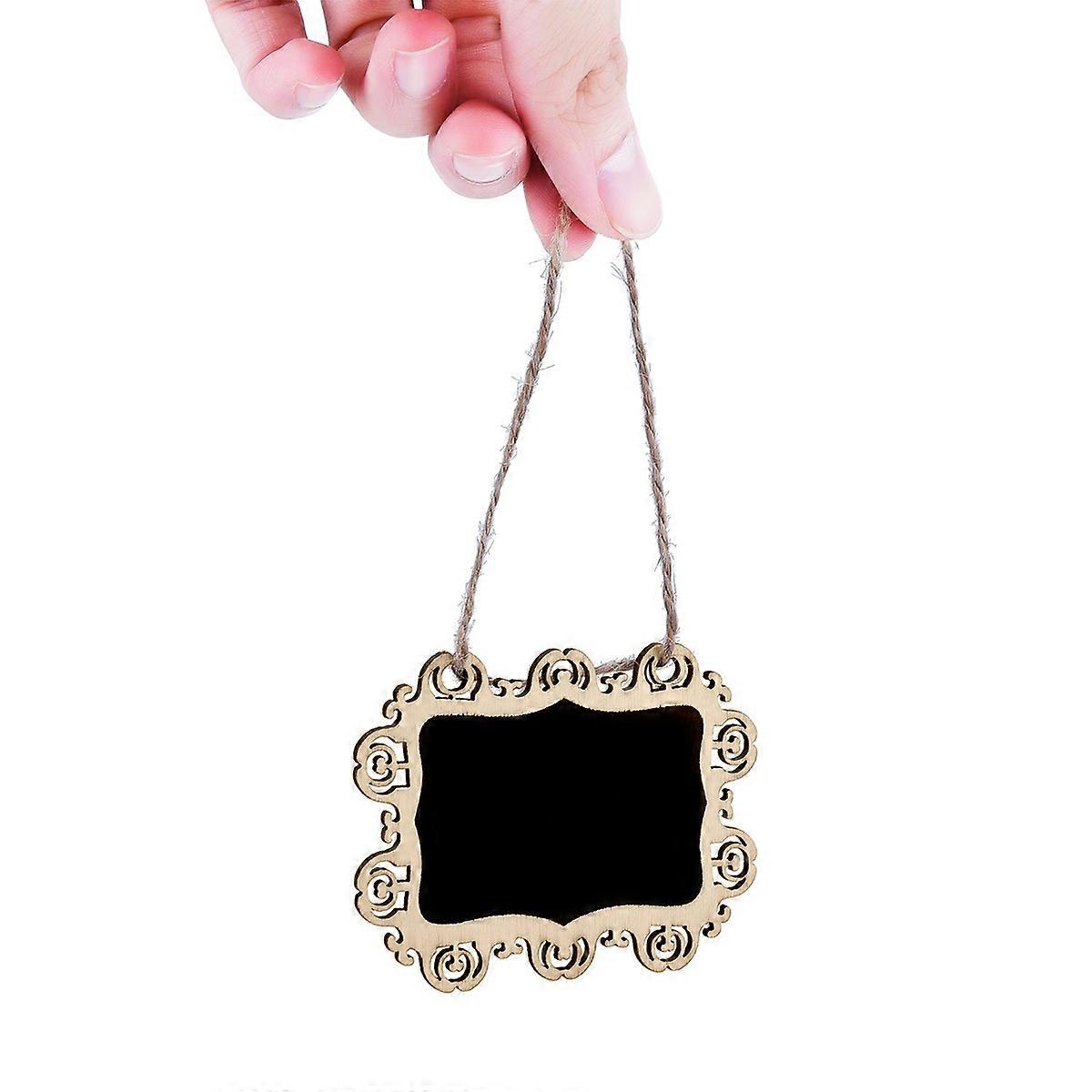 Hanging Mini Chalkboards for Leaving Message 10Pcs Blackboard Message Signs