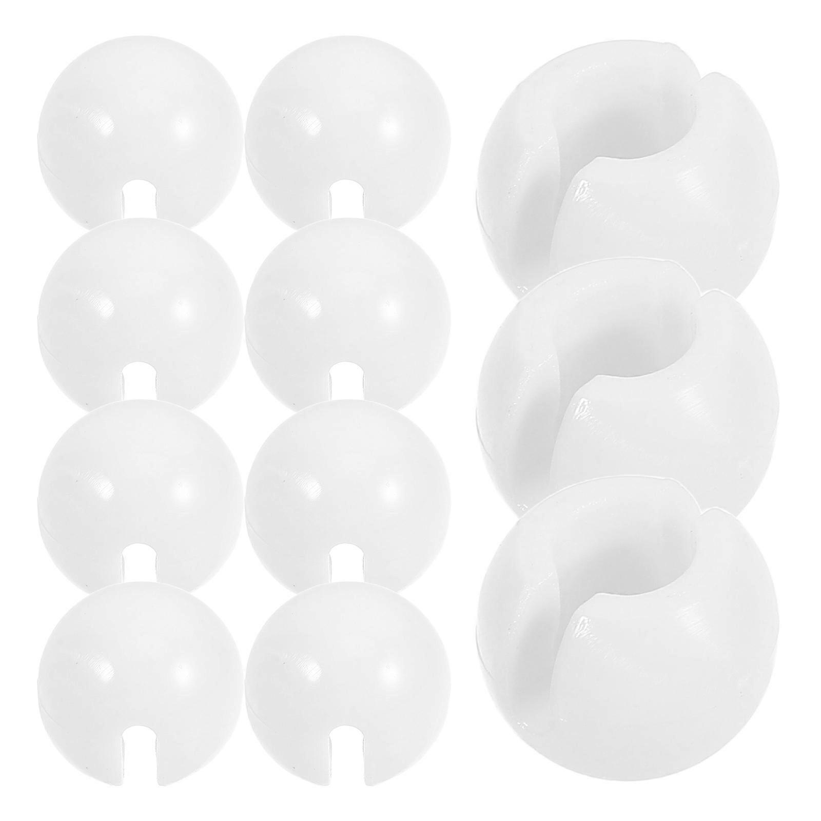 Fixed Beads Chain Stop for Roller Blinds Window Curtains 24Pcs