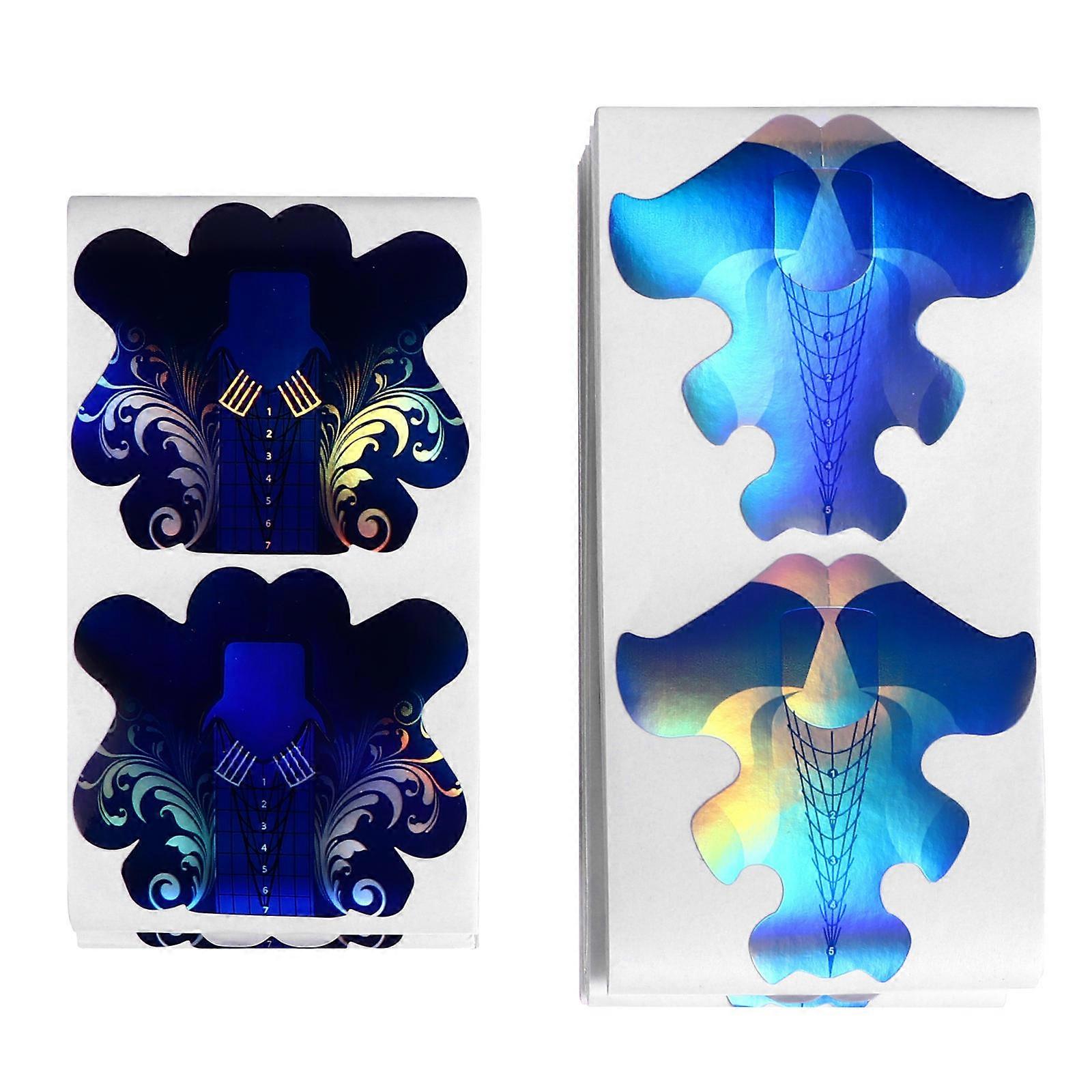 DIY Nail Tool Paper for Nail Extension 200Pcs Assorted Color