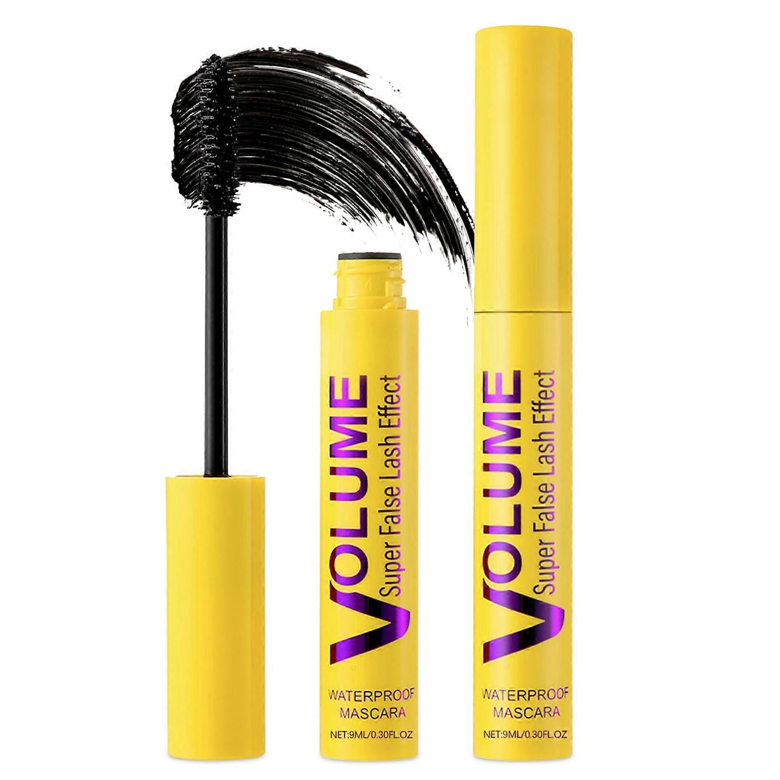 Waterproof Mascara Smudge Proof Clump  Volumizing and Curl Enhancing for Defined Lashes 1pcs