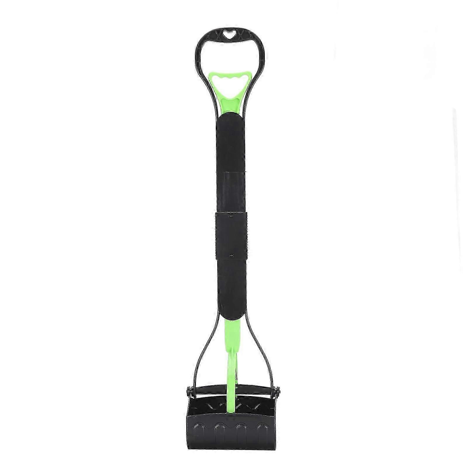 Poop Scooper Foldable Pooper Scooper For Dogs, Multi-Purpose Waste Scoop, Large Capacity, Long Handle For All Dog Sizes