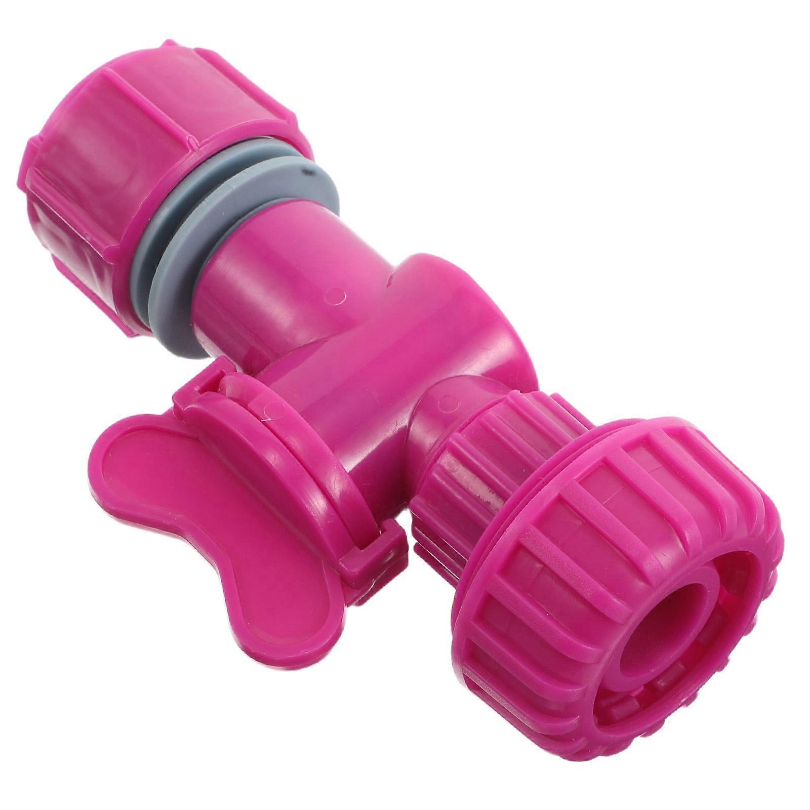 Dual Way Water Distributor Valve with Quick Connect Mechanism for Garden Hose
