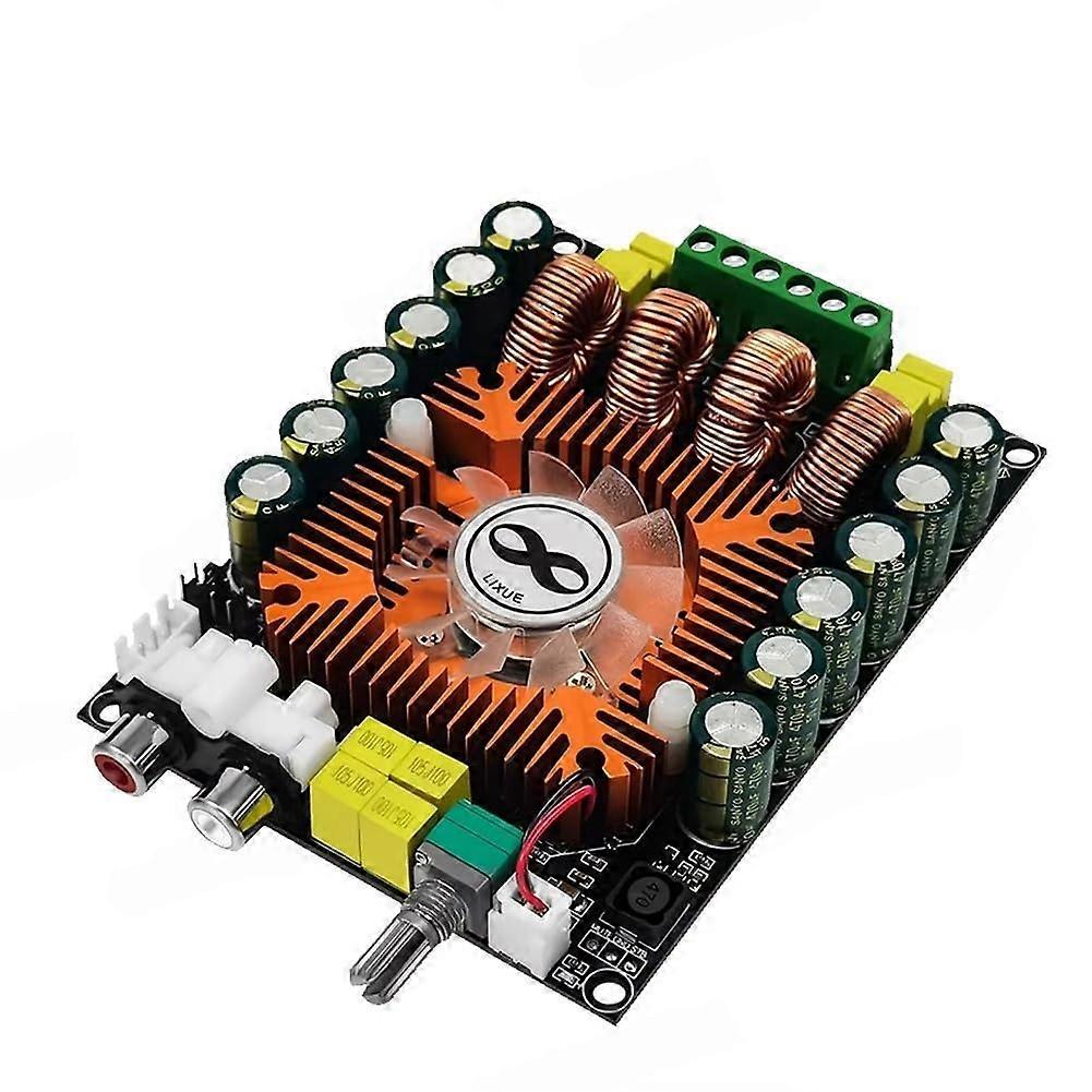 2.0 Digital Power Amplifier Board 160W X 2 Stereo, BTL 220W, Cooling Fan Included, 48 Ohm Load Compatible
