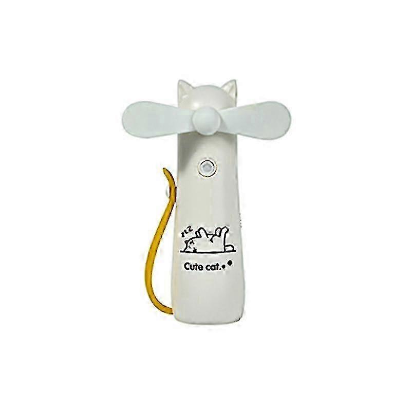 Abs+tpe+pp+silicone Mini Fan For Travel Use-c