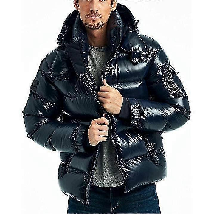 Men's Winter Puffer Jacket with Hooded