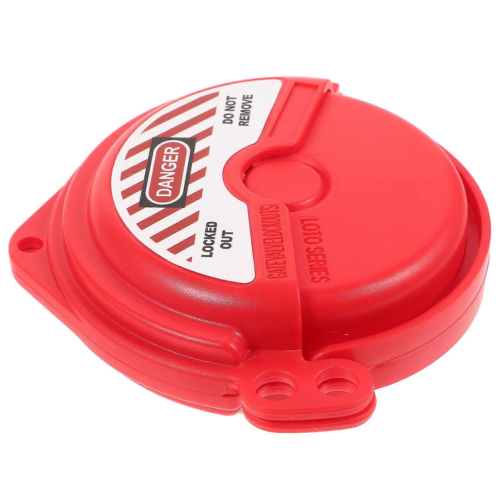 Valve Security Lock Prevents Unauthorized Operations Round Disc Shape Engineering Environments 1Set