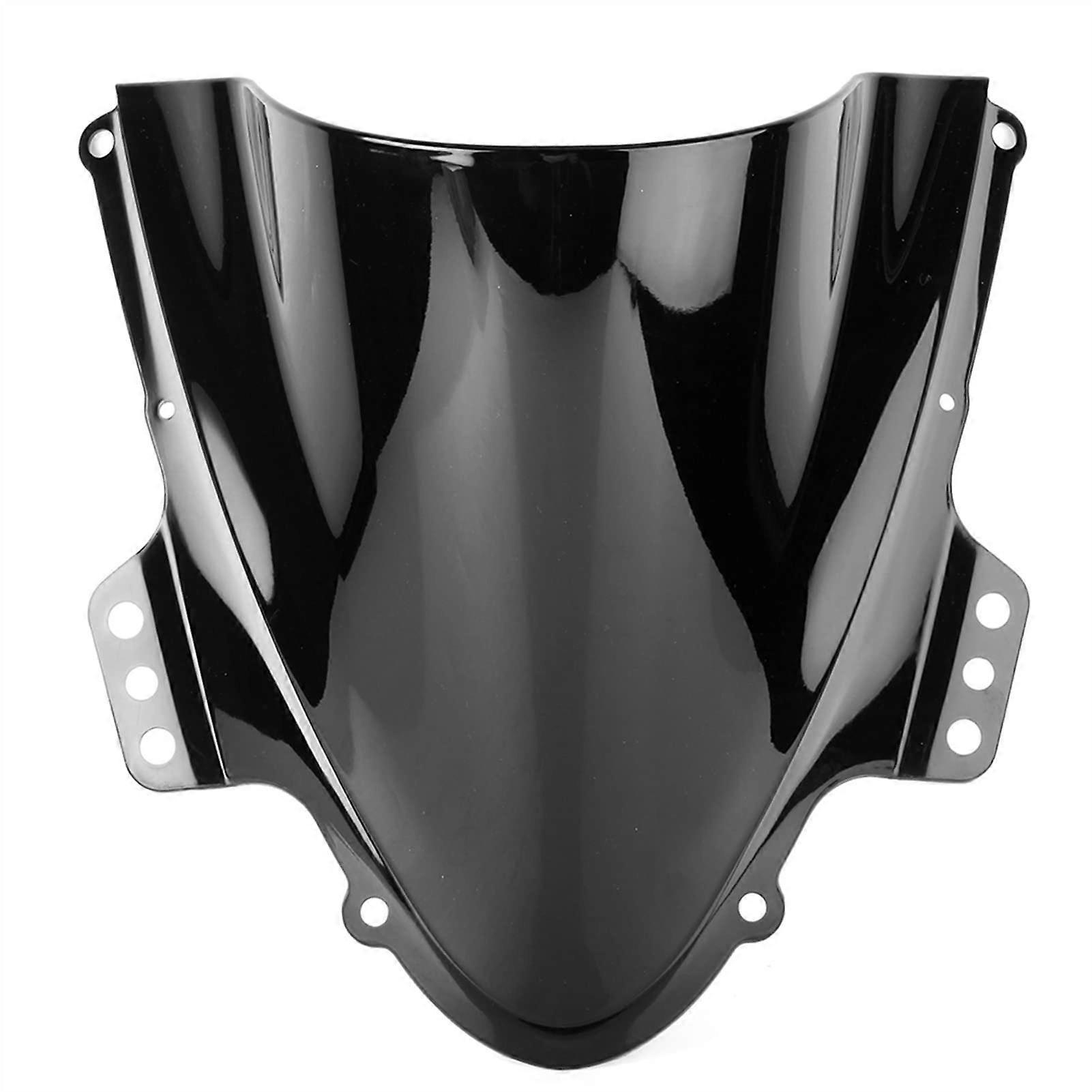 Motorcycle Windshield ABS Front Windscreen for Suzuki GSXR1000 K5 20052006 Black Wind Protector