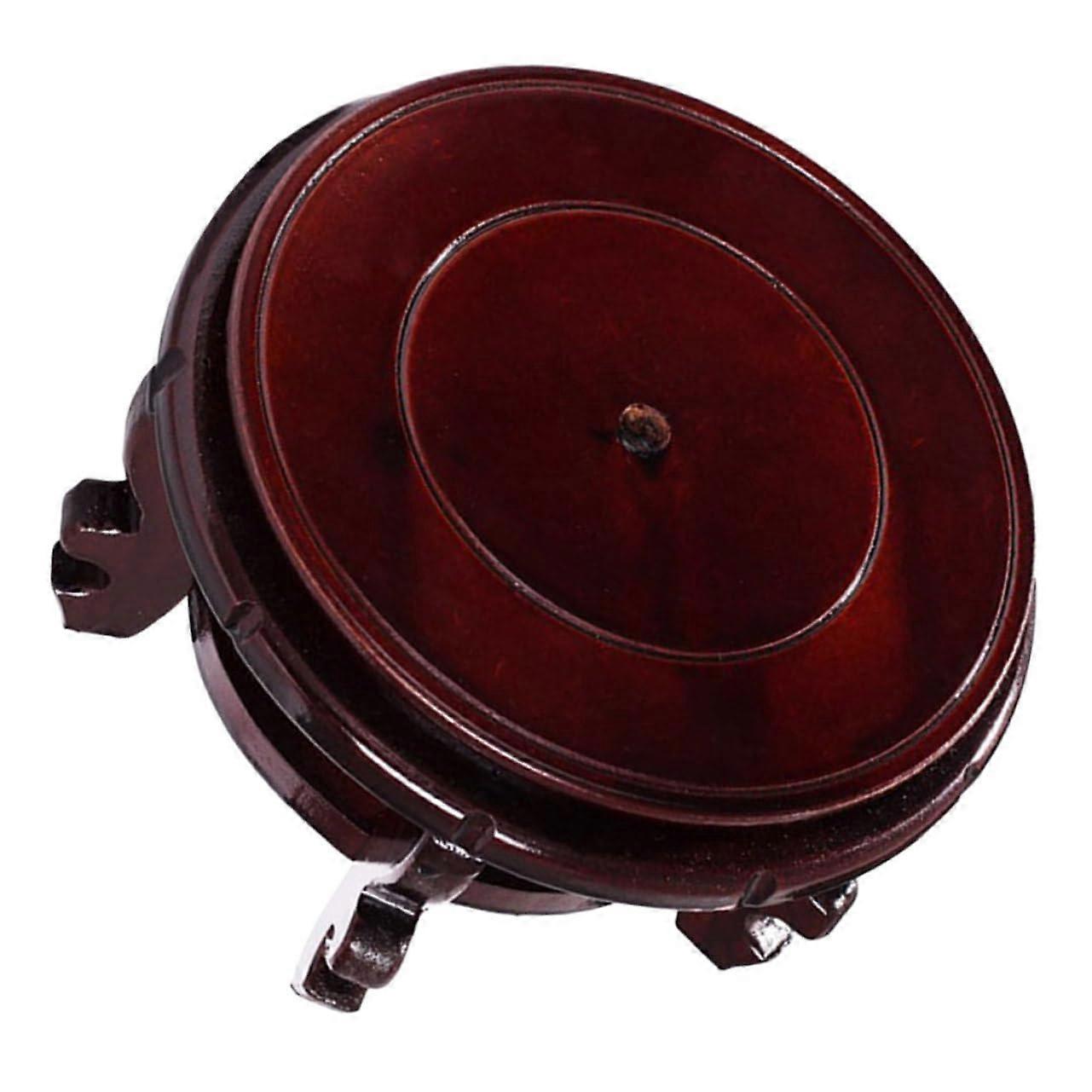 Solid Wood Plant Stand Rustic MultiSize Pot Display Rack for Indoor Succulents and Flower Pots