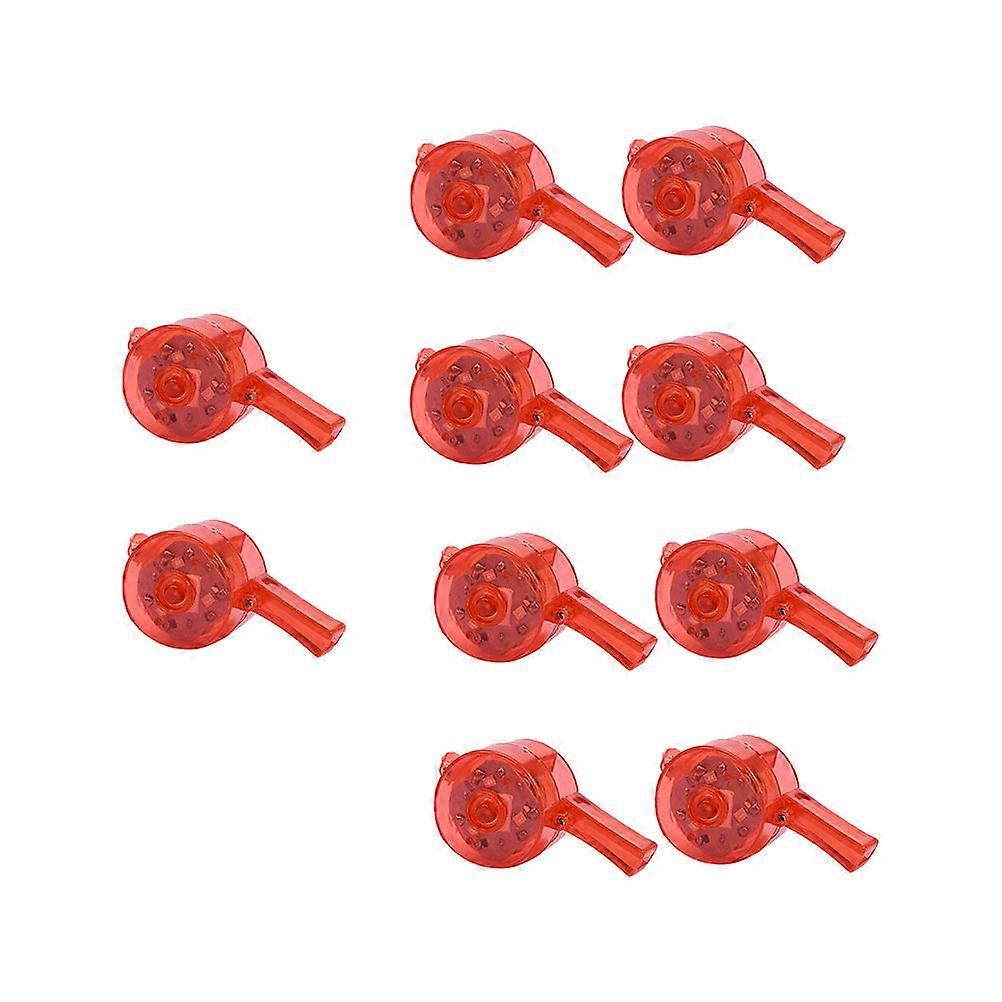 Night Glow Whistle Toy Plastic for Party Use 12Pcs Pack