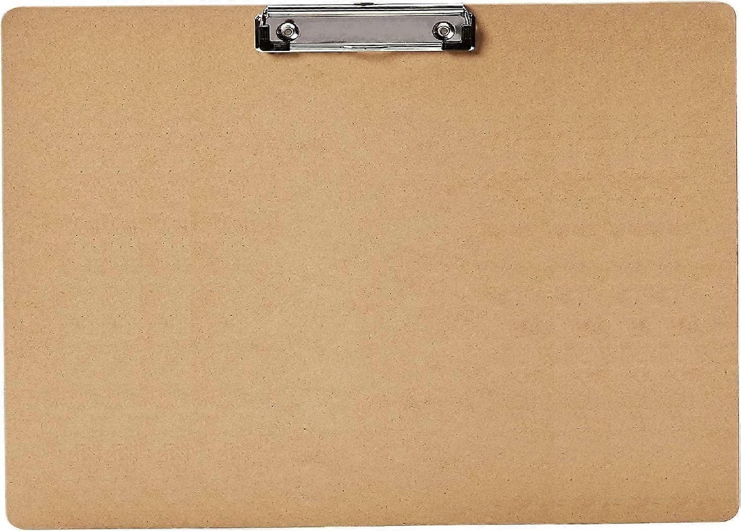 6pcs A3 hardboard clipboard Brown with Hanging