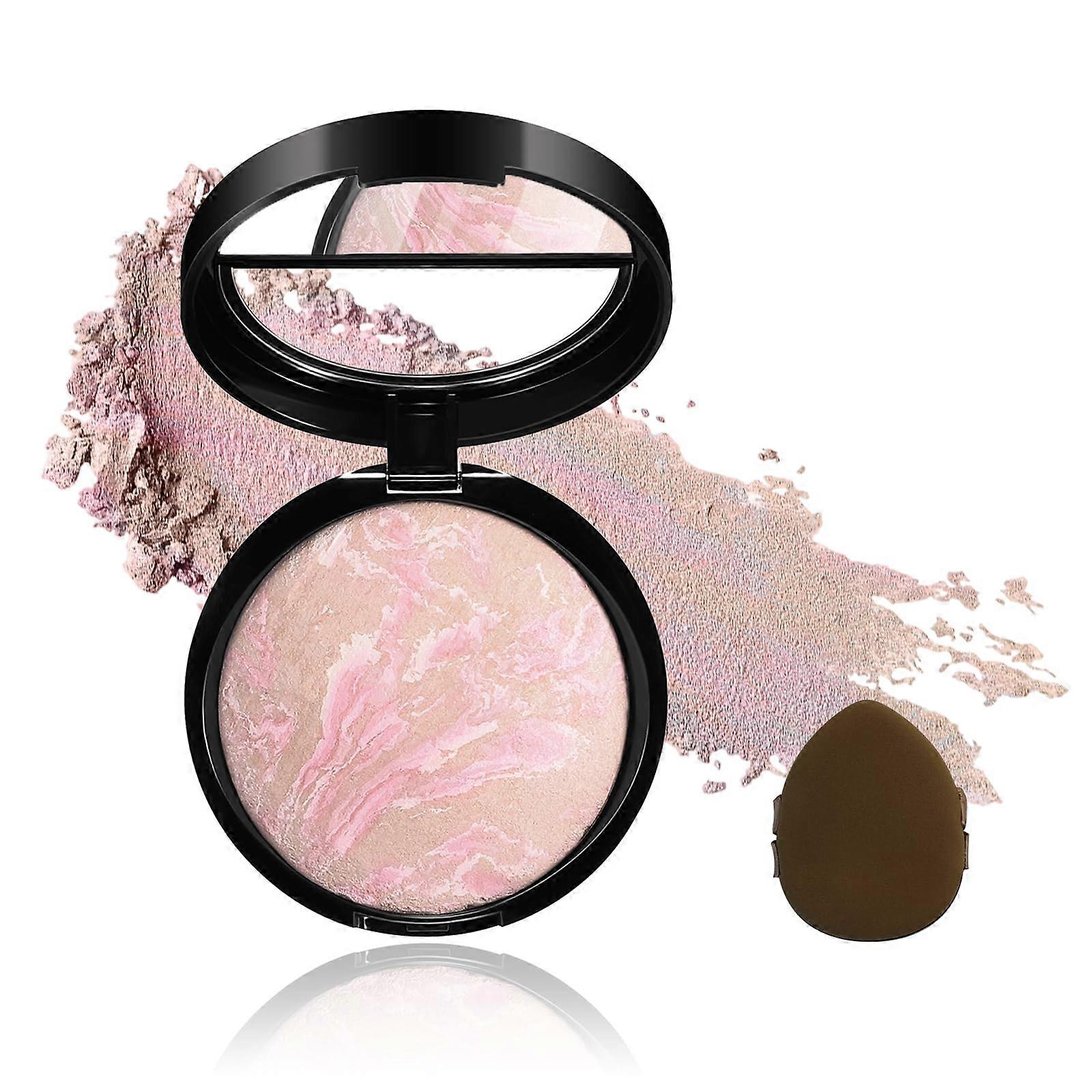 Waterproof Matte Setting Powder with Oil Control, LongLasting Smooth Coverage, Porcelain Shade