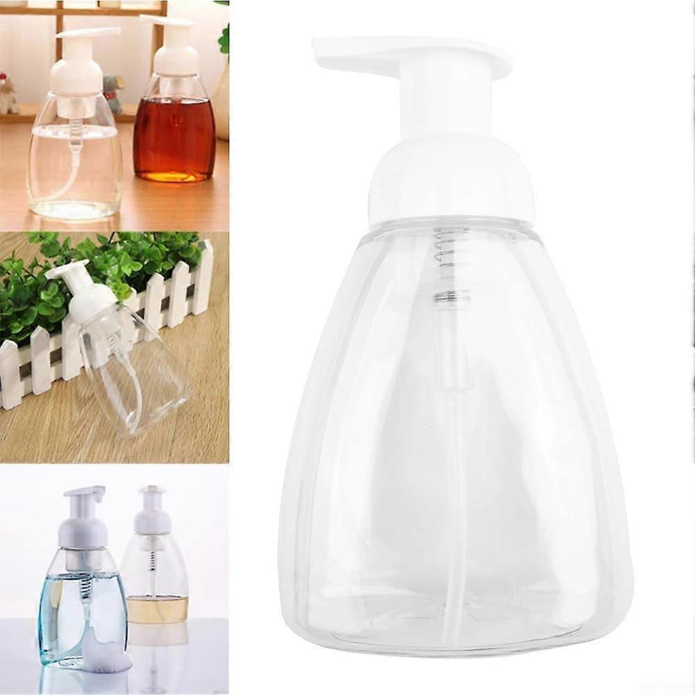 300ml Foaming Soap Dispenser PET Foam Pump Bottle for Kitchen and Bathroom Efficient Use