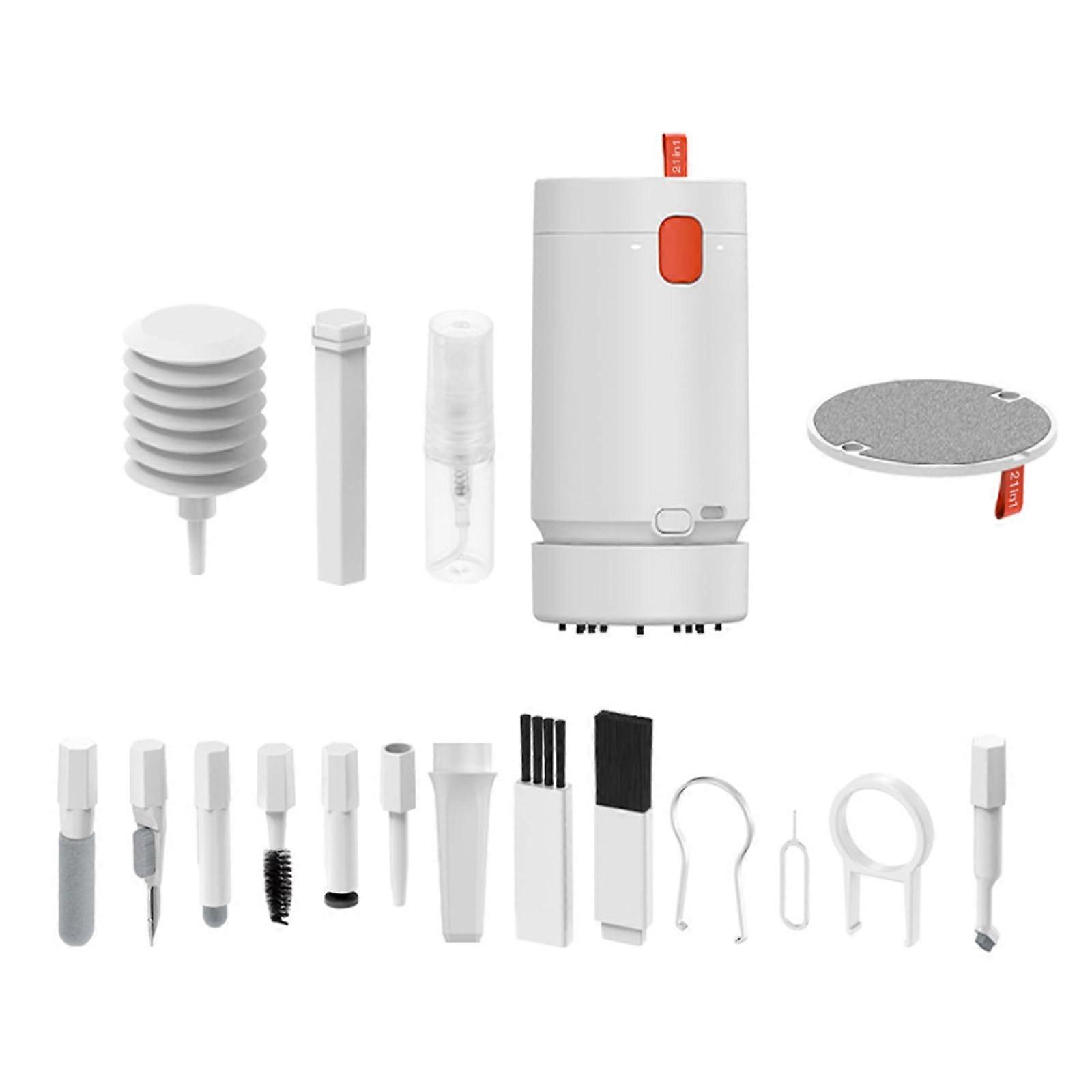 21in1 Electronics Cleaning Kit with TypeC Electric Brush and Vacuum for Computer and Keyboard