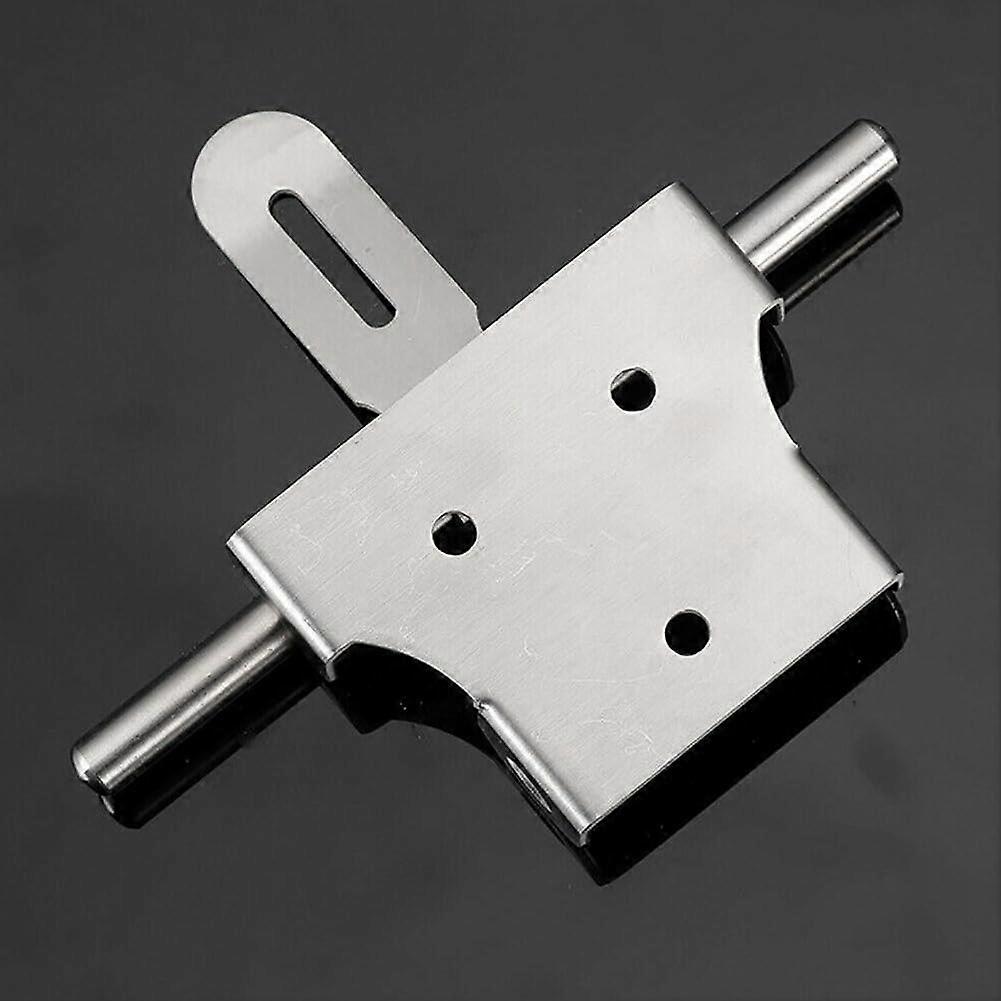 Heavy Duty Stainless Steel Gate Latch with Padlock for Rustproof Security Gates and Cabinets