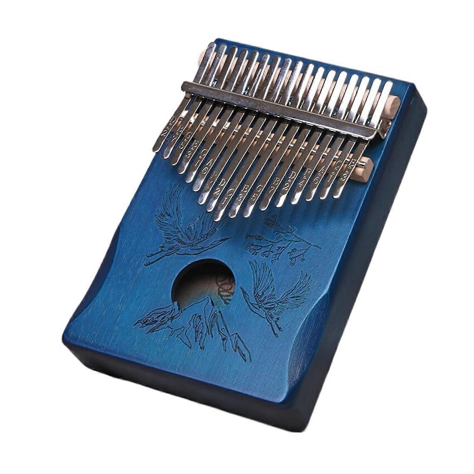 Kalimba 17 Key Thumb Piano for Beginners Quick Learning Durable Build Stable Soft Tone