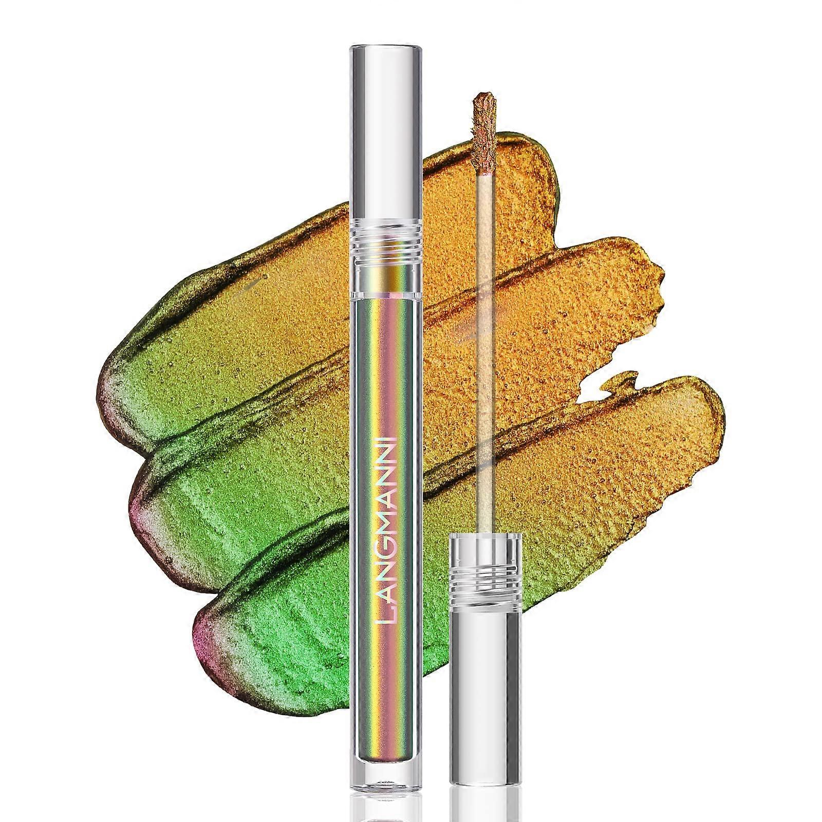 Multichrome Liquid Eyeshadow with TripleShift Metallic Finish, LongLasting Glitter Color