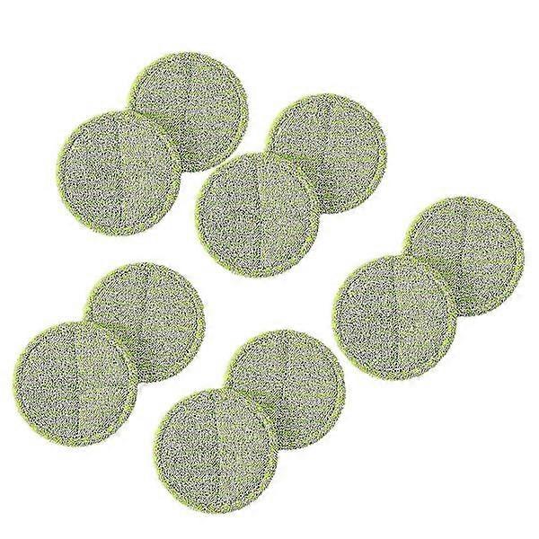 10pcs Replacement Pad For Cordless Electric Rotary Mop Sweeper Cordless Electric Rotary Mop Replace