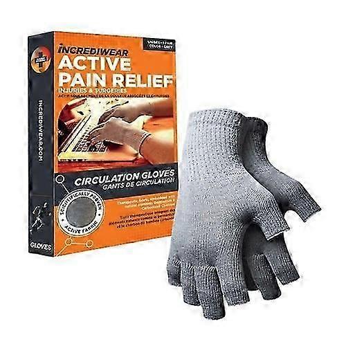 Incrediwear Fingerless Circulation Gloves Medium, 1 Pair