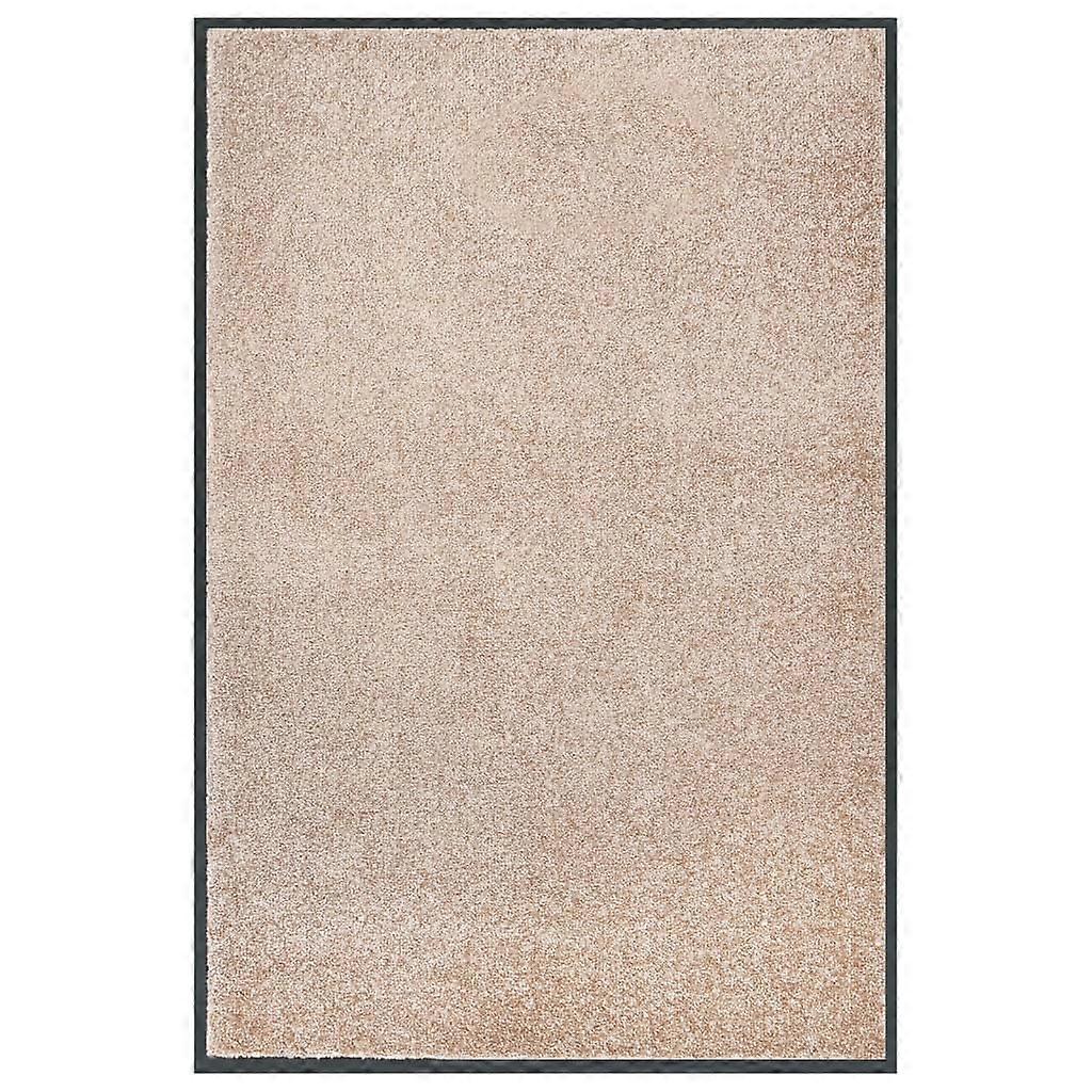 vidaXL Deurmat 80x120 cm beige