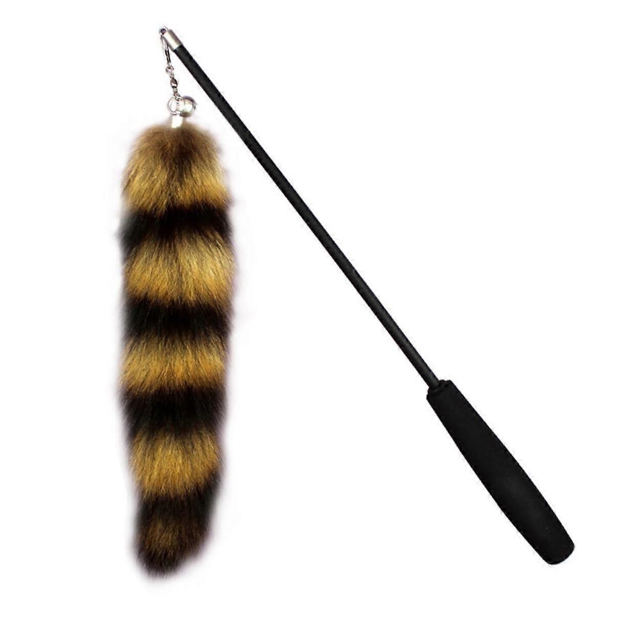 Interactive Telescopic Cat Wand with Replaceable Head Teaser Toy for Indoor Play and Active Kittens