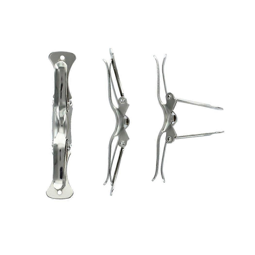 Bow Tie Hardware Set with Adjustable Clips and Secure Spring Lock for DIY Crafts, 1000 Pack