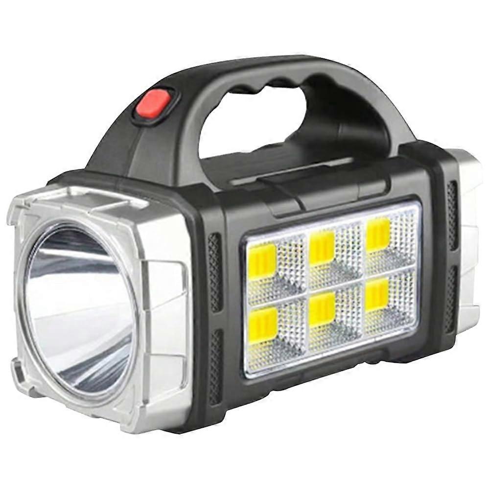 Rechargeable Camping Lantern 300m Range Solar Powered Flashlight USB Charging IP44 Waterproof Outdoor