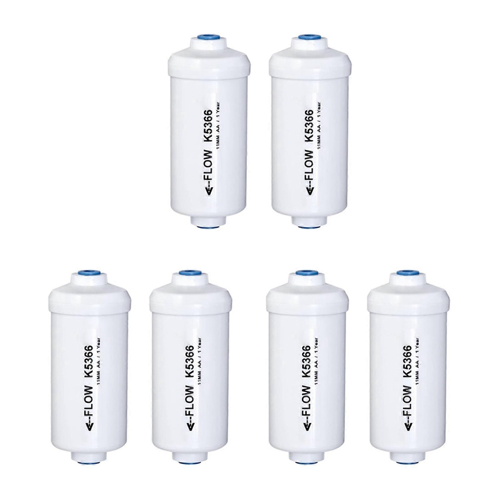 6 Pcs Replacement Fluoride Water Filter K5366 Compatible with Gravity Water Filtering System Purification Elements