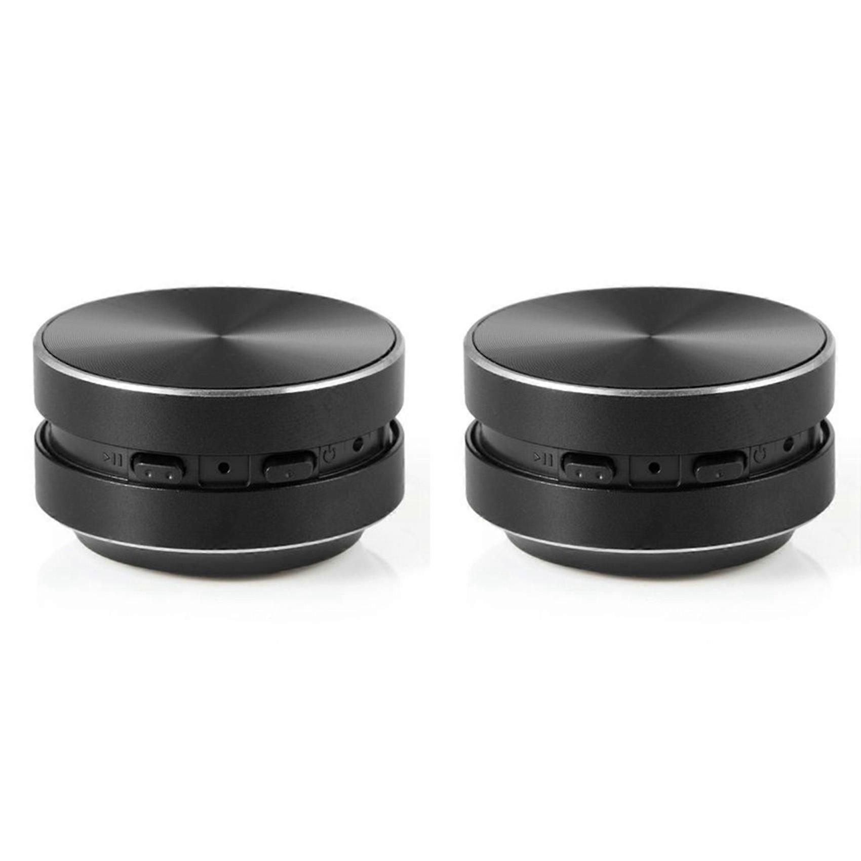 2X Portable Compatible Bone Conduction Speaker Stereo Sound,Bluetooth Speaker(Black)