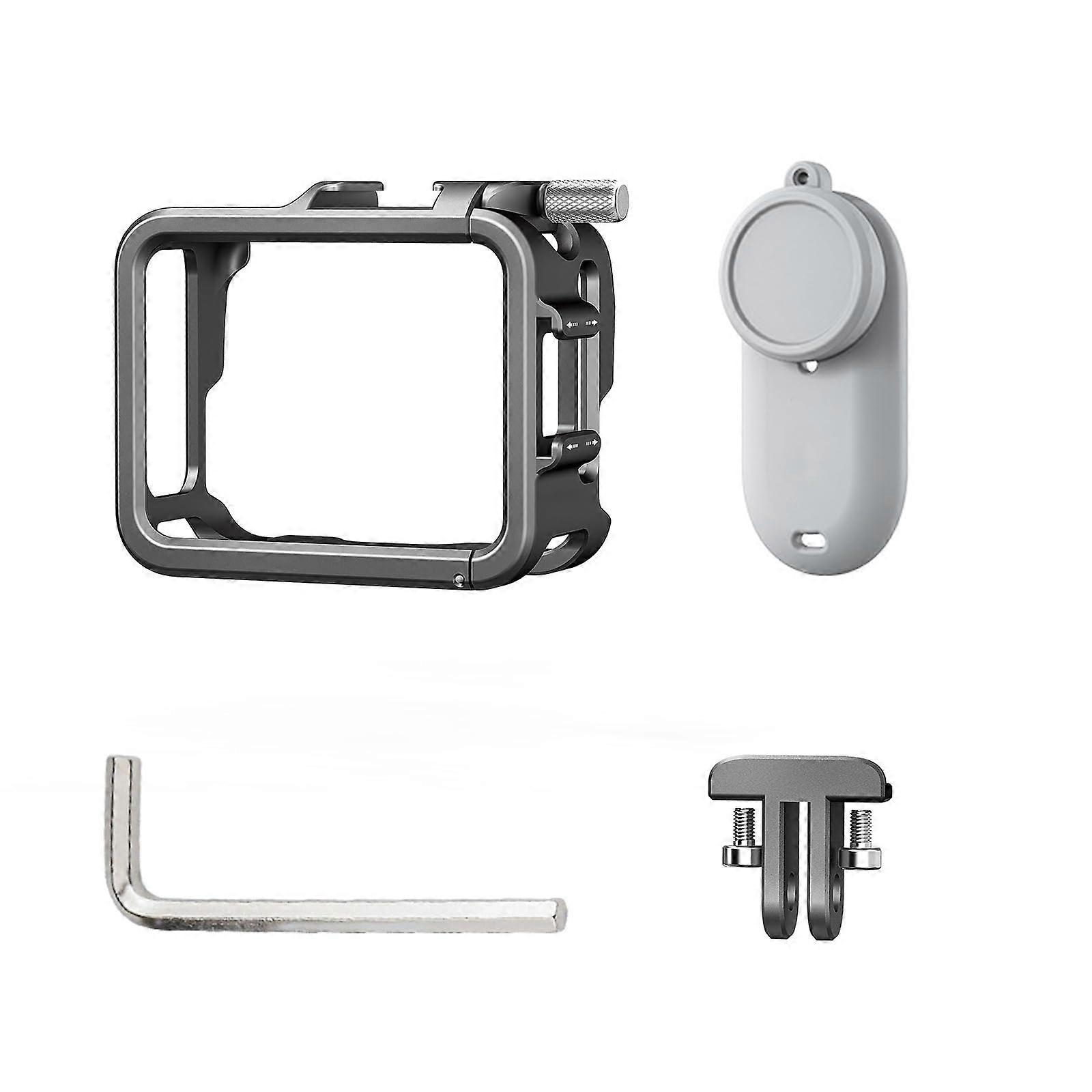 Camera Cage with Full Screen Access and Easy Switching Durable Action Camera Frame for GoPro