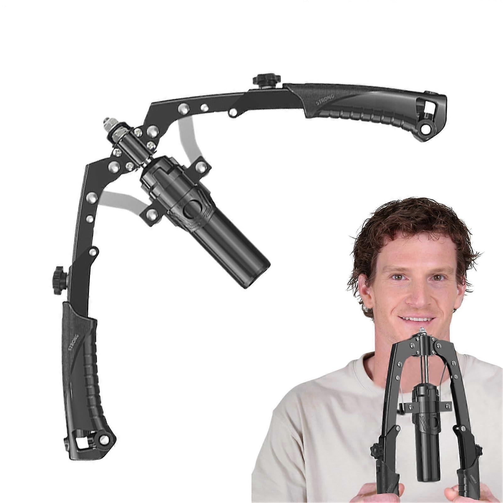 Chest Expander Adjustable Hydraulic Arm Exerciser 22440lbs for Forearm Triceps Home Workout