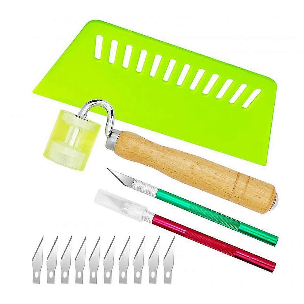 Wallpaper Smoothing Tool Kit 14Pcs with Seam Rollers for Wall Use