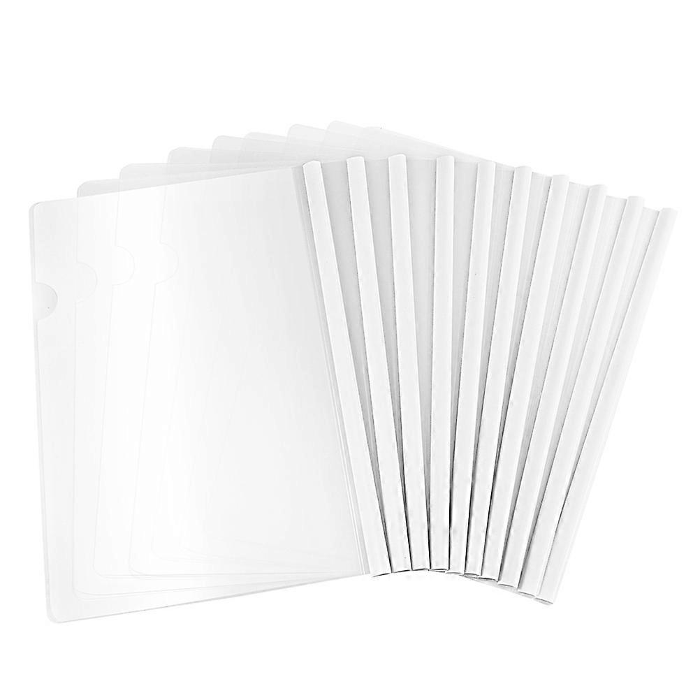 Pack Clear Report High Capacity For School Use White 20Pcs