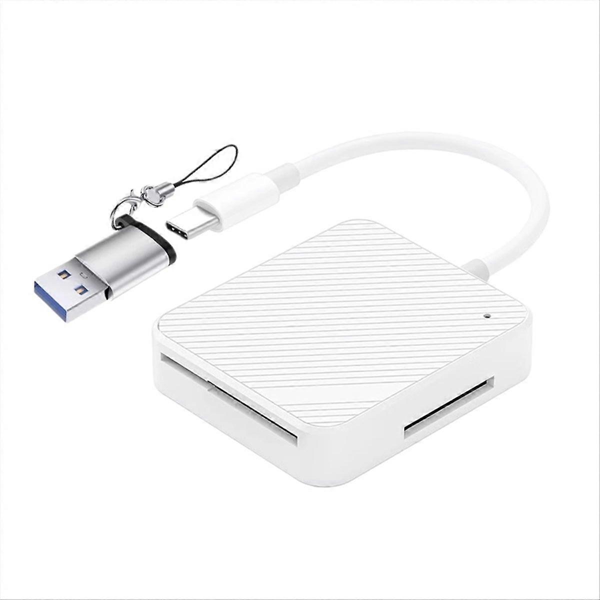 Multi-Function Phone OTG 4 in 1 Card Reader Read Simultaneously