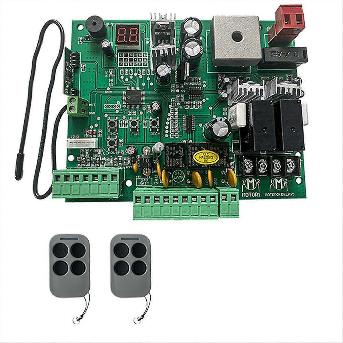 Universal DC 24V PCB Board for Automatic Double Arms Swing Gate Opener Control Board Panel Smart Control Center System A