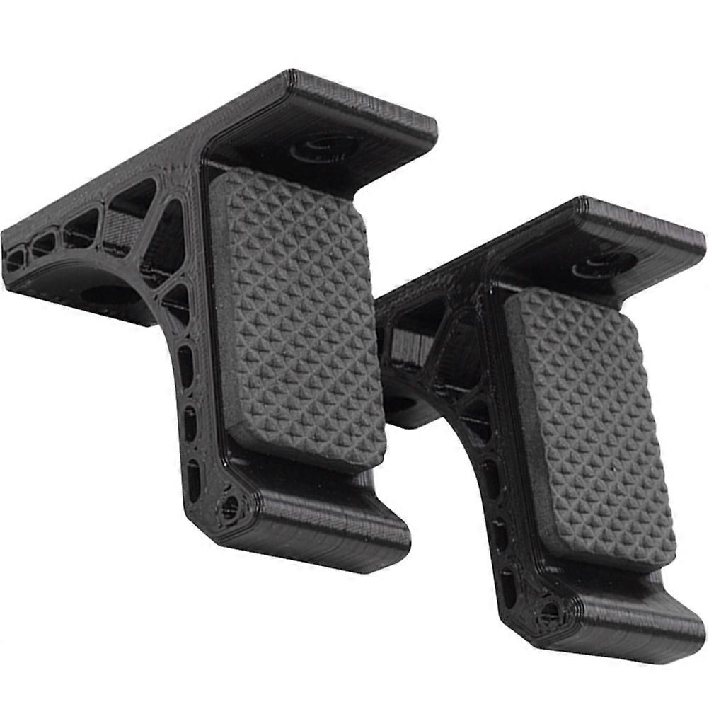 Bow Wall Mount Bow Storage Stand for Display 1Pair Black Rack