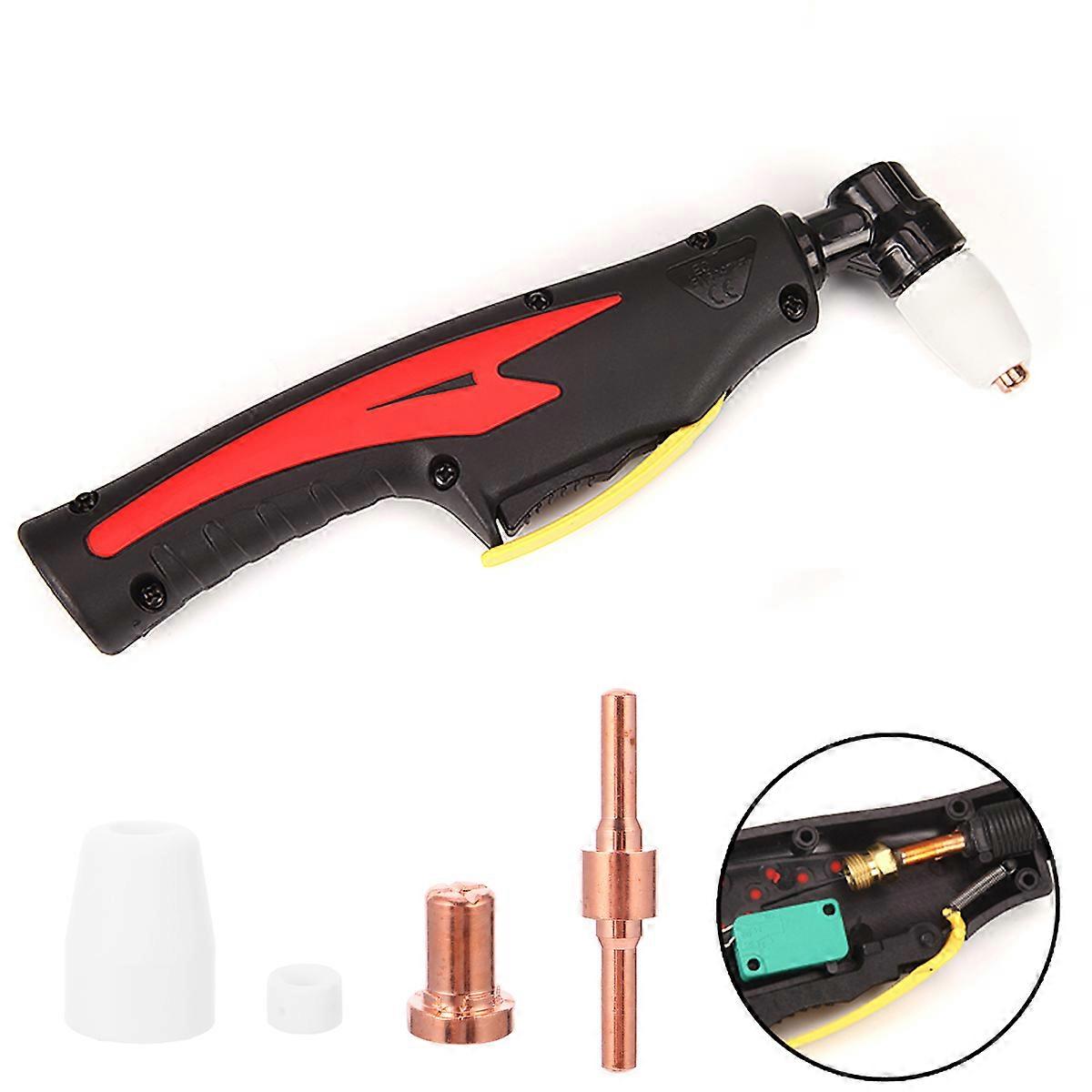 Copper Plasma Machine Consumables Electrode Tip Kit for Plasma Cutter 30Pcs