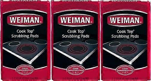 Weiman kokk topp scrub Pads 3 Pack